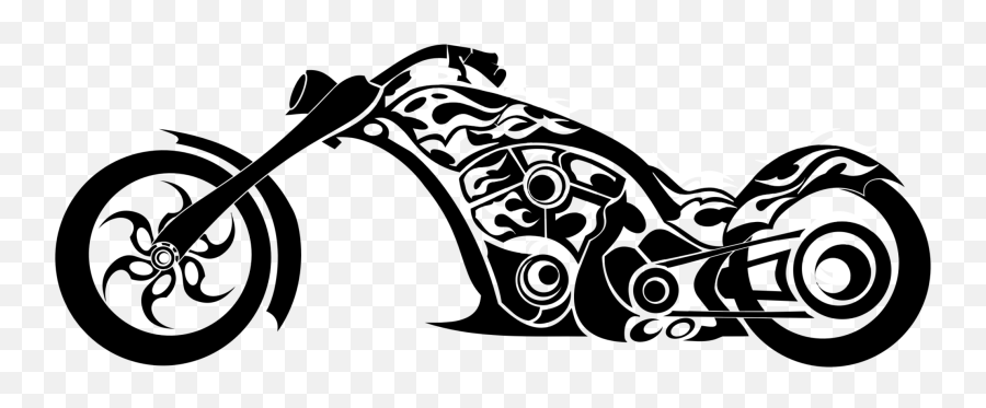 Download Transparent Motorcycle Clipart - Sketch Emoji,Motorcycle Clipart