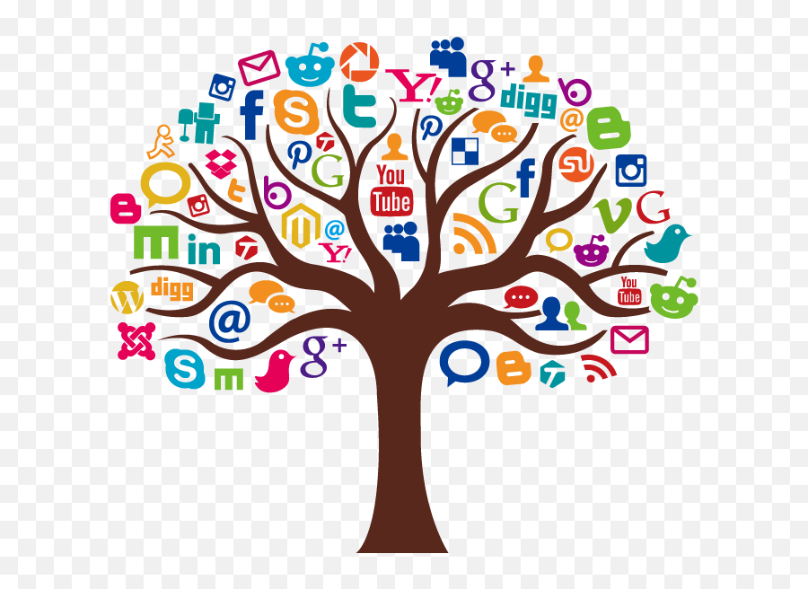Social Media Marketing Icon - Facts And Figures Of Social Media Emoji,Media Clipart
