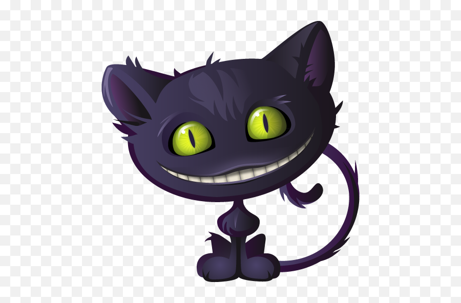 Cheshire Cat Halloween Icon - Cheshire Cat Emoji,Cheshire Cat Png