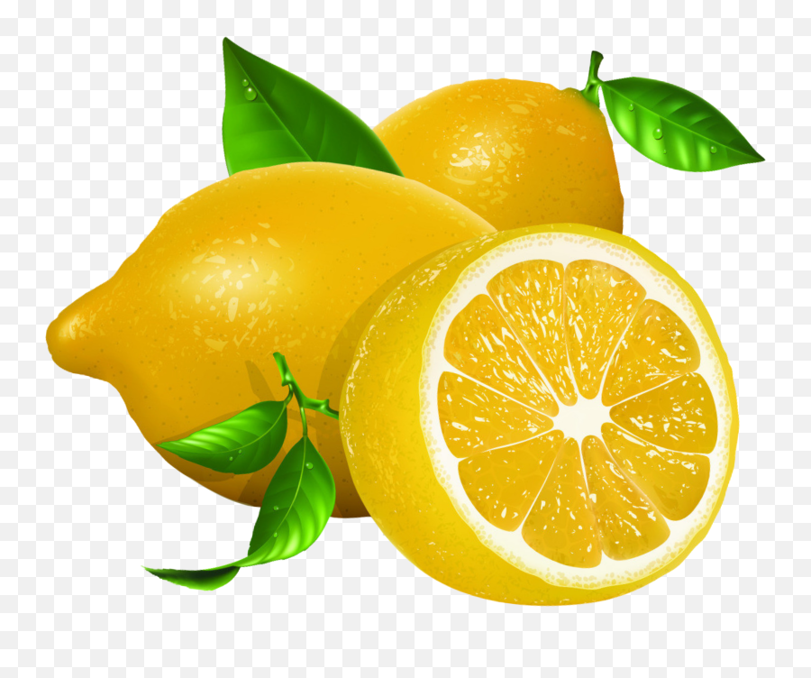 Lemon Euclidean Vector Clip Art - Transparent Transparent Background Lemon Vector Emoji,Lemon Transparent Background