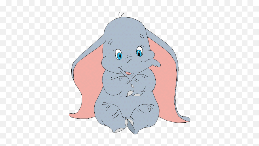 Free Dumbo Cliparts Png Images - Dumbo Baby Emoji,Dumbo Png