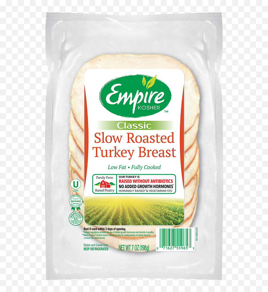 Slow Roasted Turkey Breast - Slices Empirekosherpoultry Empire Slow Roasted Turkey Breast Emoji,Cooked Turkey Png
