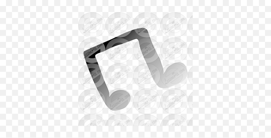 Music Notes Stencil For Classroom Therapy Use - Great Dot Emoji,Music Notes Logo