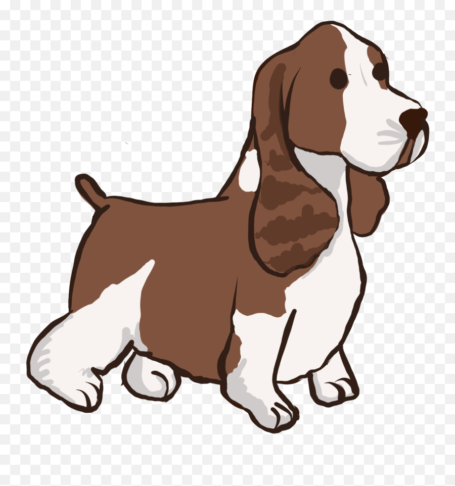 Dog Clipart Emoji,Basset Hound Clipart
