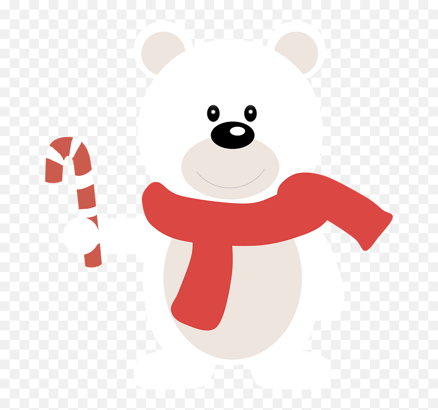 Christmas Polar Bear Clipart Free Download Transparent Png Emoji,Bear Clipart Png