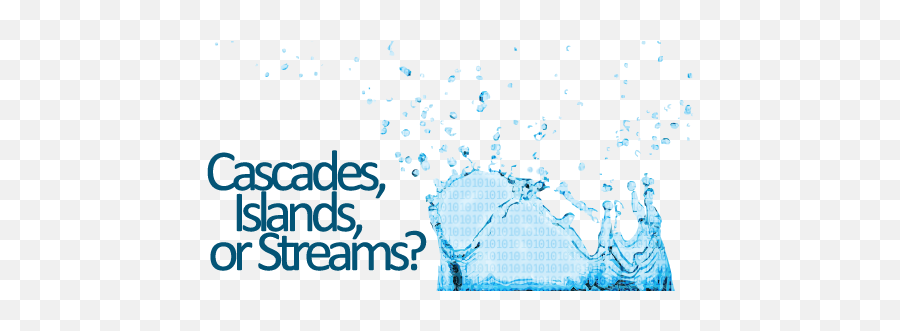 Cascades Islands Or Streams Time Topic And Scholarly Emoji,Streams Logo