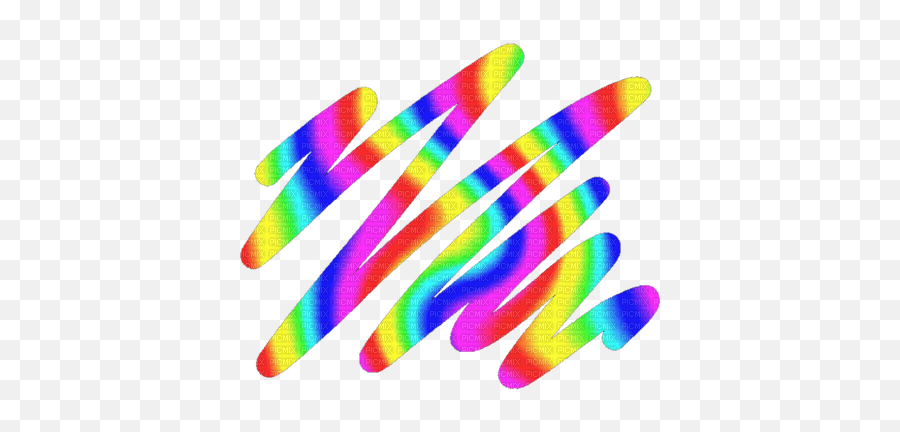 Rainbow Squiggle Rainbow Squiggle Paint Arc En Emoji,Squiggly Line Png