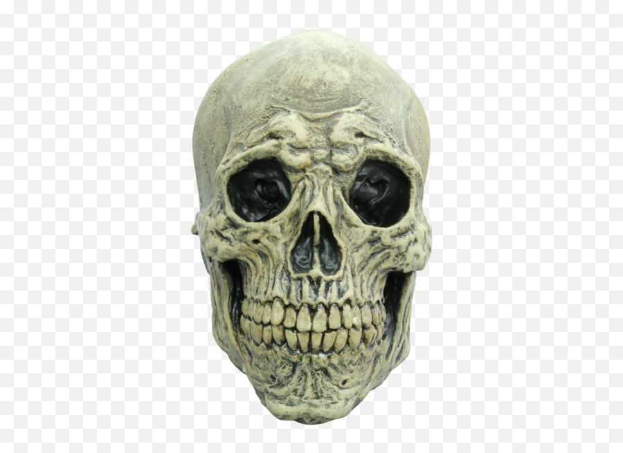 Skull Skeleton Horror Mask - White Death Halloween Emoji,Skull Mask Png