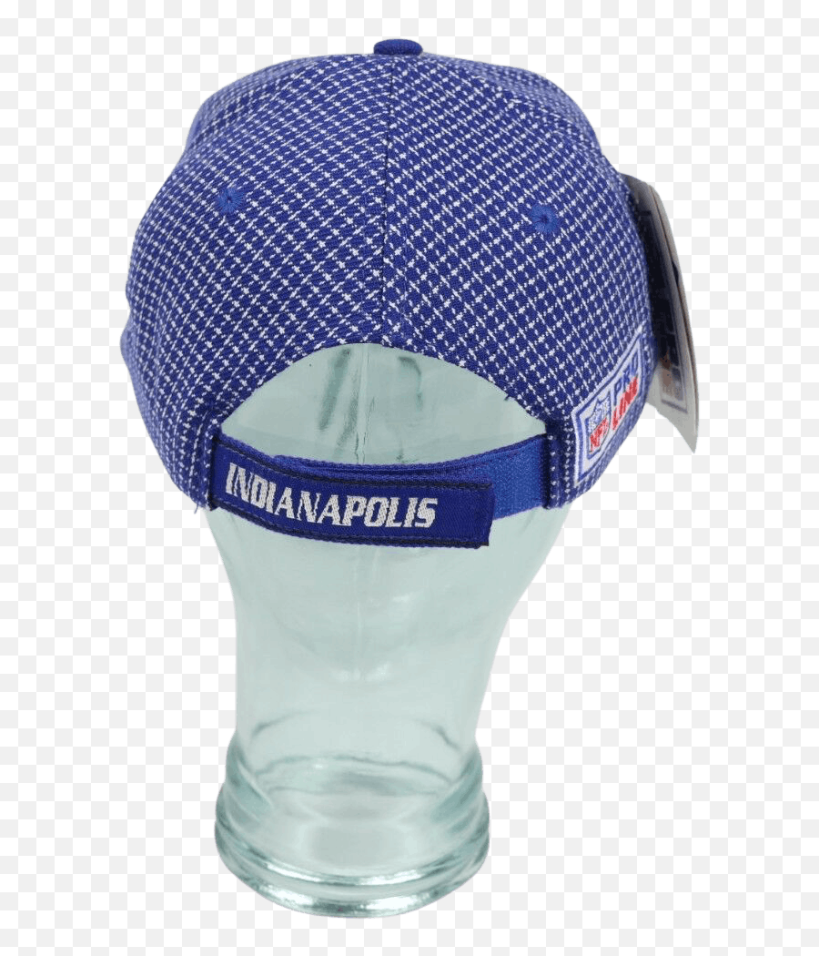 90u0027s Nos Nfl Pro Line Indianapolis Colts Blue Plaid Hat By Logo Athletic Emoji,Indianapolis Colts Logo Png