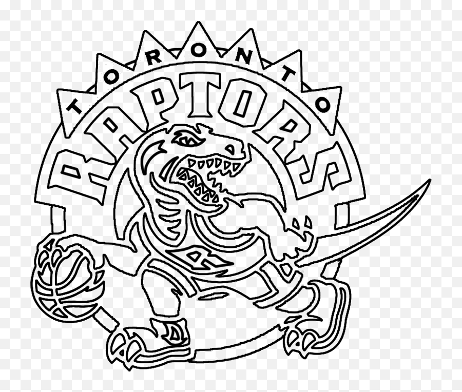 Learn How To Draw Toronto Raptors - Easy To Draw Everything Easy To Draw Toronto Emoji,Toronto Raptors Logo