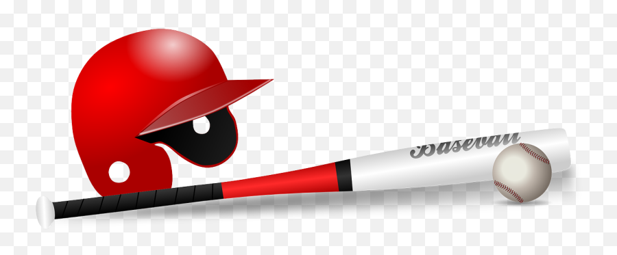 Baseball Baseball Bat Ball Bat Png - Baseball Bat Helmet And Ball Emoji,Baseball Bat Png