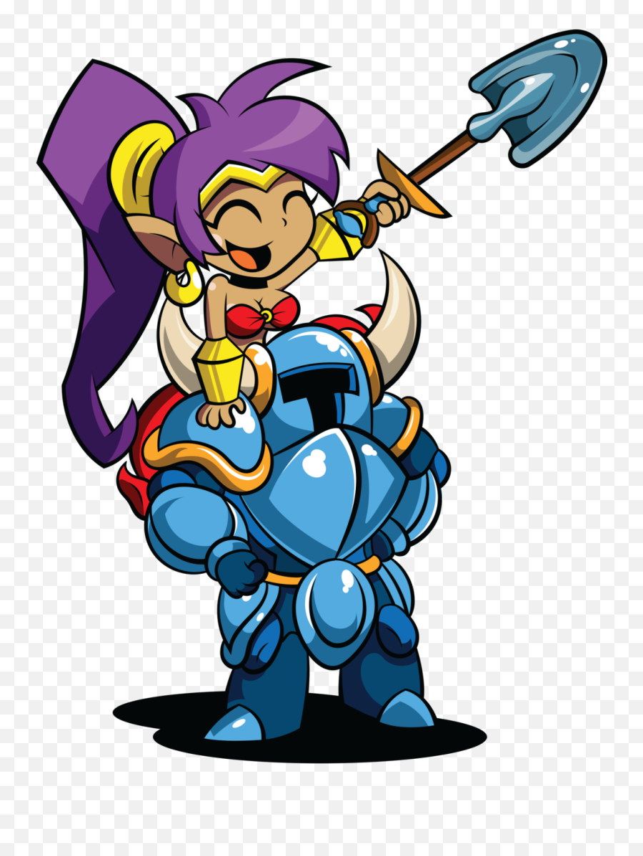 Shovel Knight And Shantae Clipart - Full Size Clipart Shantae And Shovel Knight Emoji,Shantae Logo