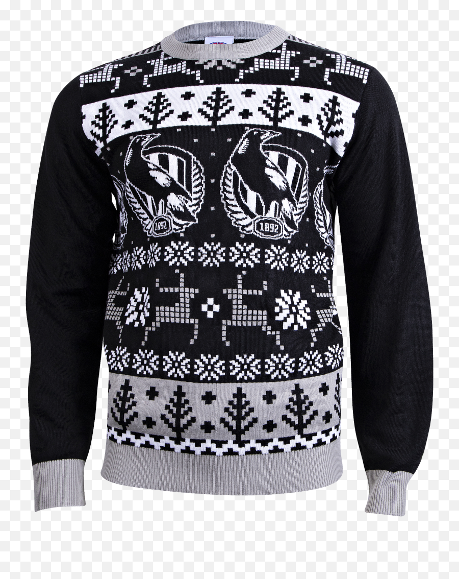 Free Black And White Ugly Christmas Sweater Download Free - Ugly Christmas Jumper Emoji,Sweater Clipart