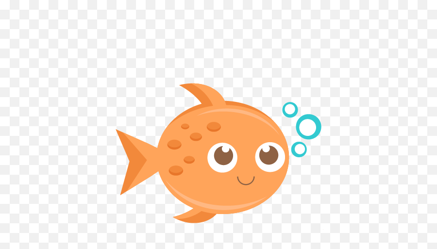 Smile Clipart Fish - Transparent Cute Fish Cartoon Emoji,Smile Clipart