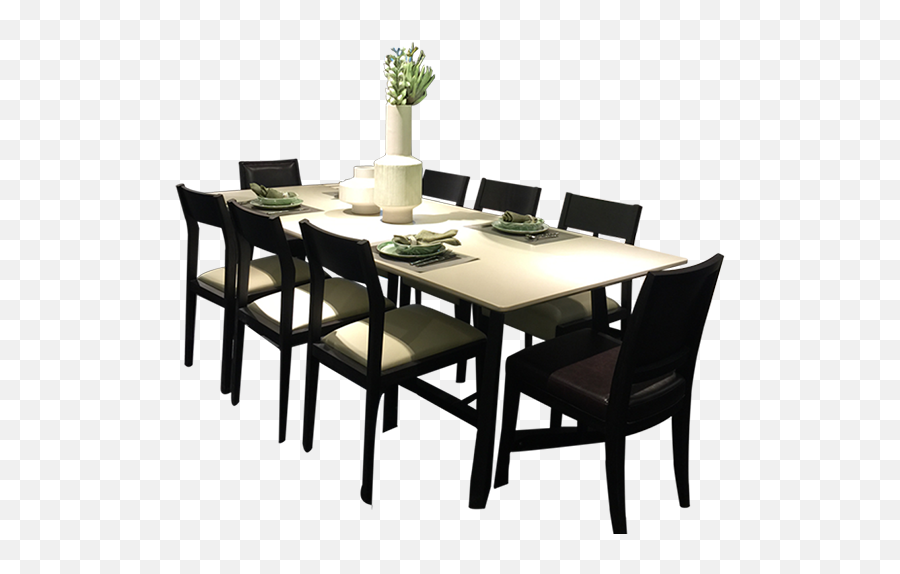 Brilliant Modern Dining Room Table Png - Modern Dining Table Transparent Background Emoji,Table Png