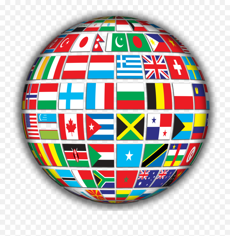 Clipart World Flags Clipart World - Flags Of The World Clipart Emoji,World Clipart
