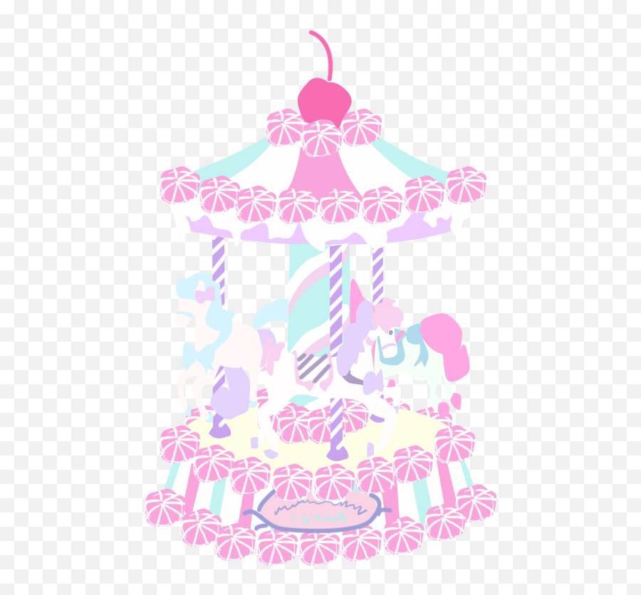 Pastel Color Carousel Png Png - Pastel Carousel Png Emoji,Carousel Clipart