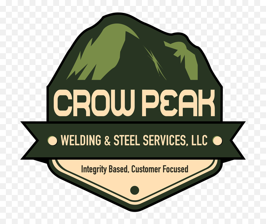 Crow Peak Welding U0026 Steel Services Llc Certified Welder - Language Emoji,Welder Logo