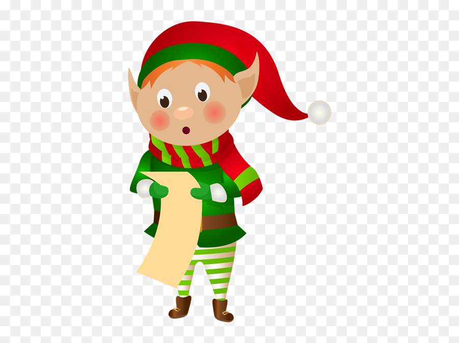 Christmas Elf Png - Christmas Elf Png Emoji,Christmas Transparent Background
