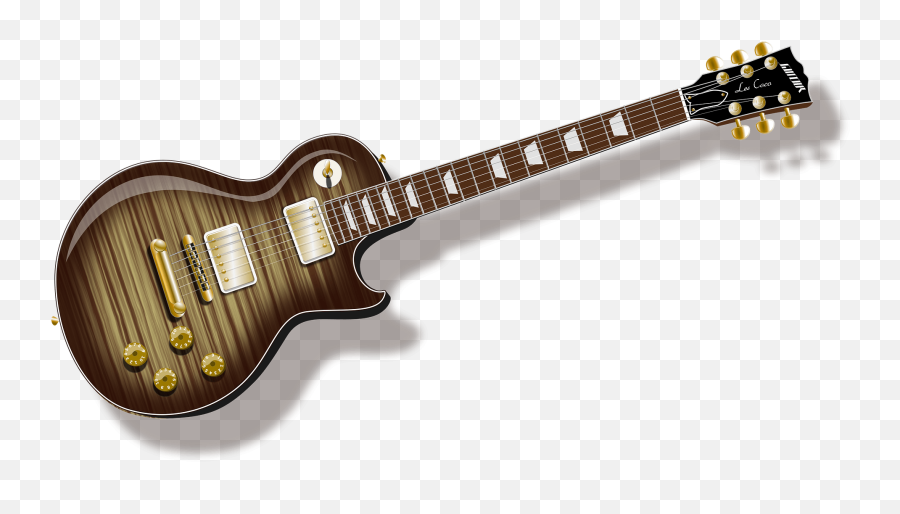 Classic Rock Guitar Clipart Free Download Transparent Png - Transparent Background Bass Guitar Png Emoji,Rock Clipart