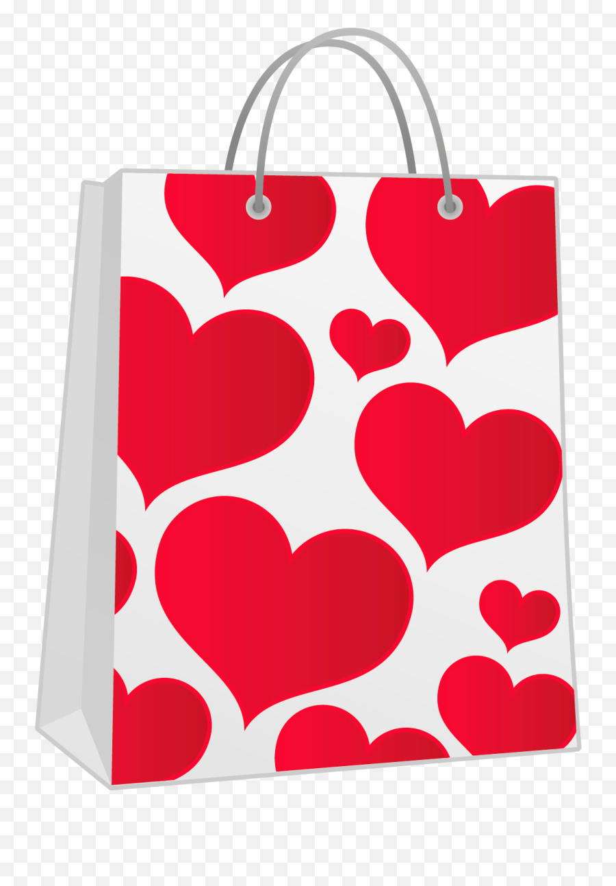 Valentine Clip Art Png - Valentines Shopping Bag Png Emoji,Valentine Clipart