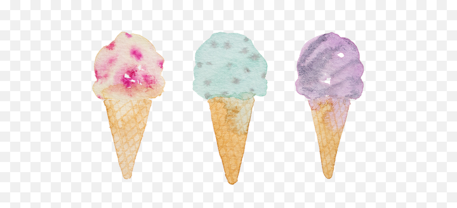 How To Digitize Watercolor Paintings Susan Chiang - Watercolor Ice Cream Transparent Background Emoji,Transparent Background Photoshop