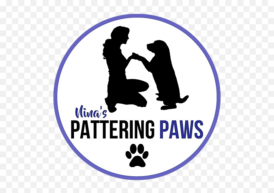 Critter Buddies Llc Professional Dog Walker Logos - Woman And Dog Silhouette Emoji,Dog Clipart Silhouette