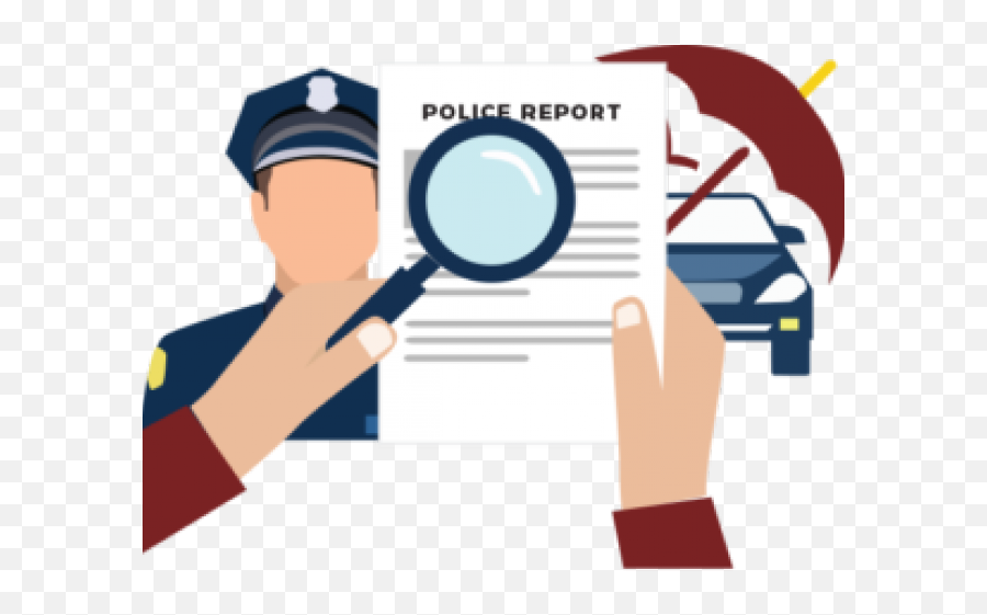 Police Clipart Police Report - Report To The Police Clipart Emoji,Police Clipart