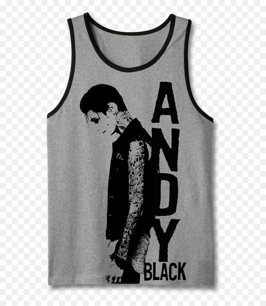 Official Andy Black Sports Tank Andy Black Mens Fashion Emoji,Andy Biersack Png