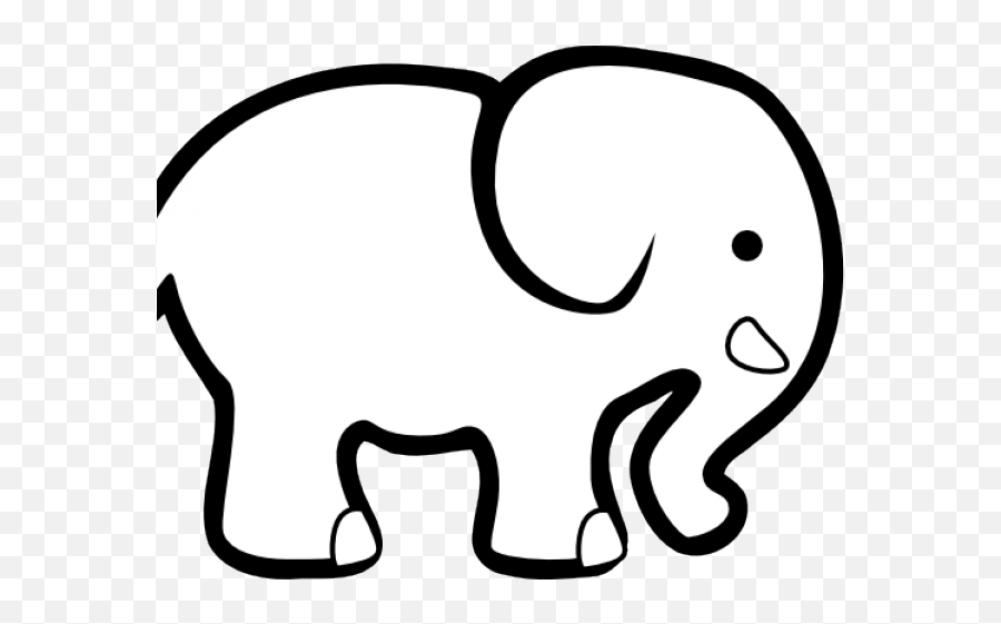 Elephant Clipart Template - Elephant Clip Art Emoji,Elephant Clipart