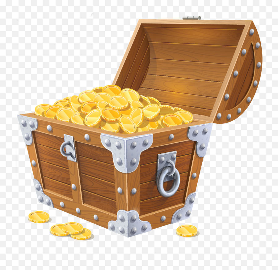 Treasure Chest Png U0026 Free Treasure Chestpng Transparent - Treasure Chest Png Vector Emoji,Treasure Chest Clipart
