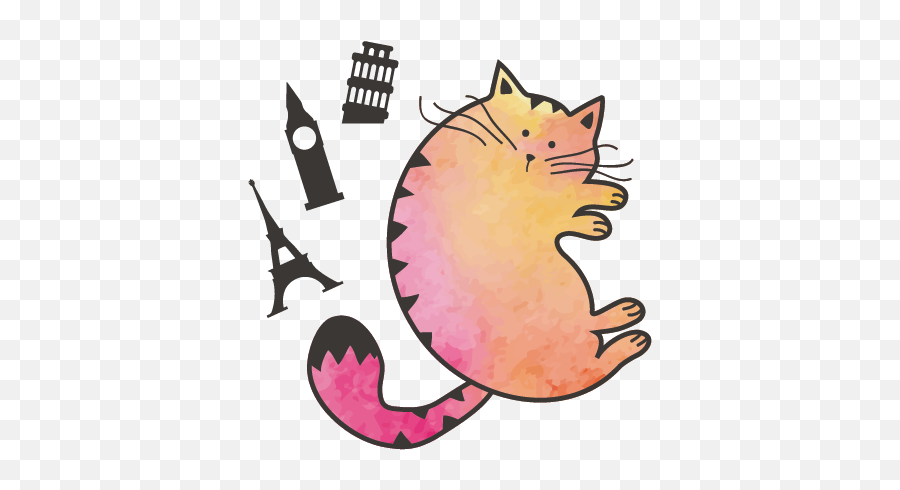 Hotels With Cats Emoji,New Orleans Skyline Clipart