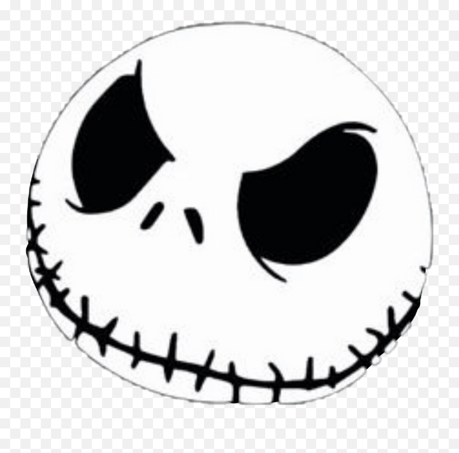 Jackskellington Halloween - Jack Skellington The Nightmare Emoji,Jack Skellington Transparent