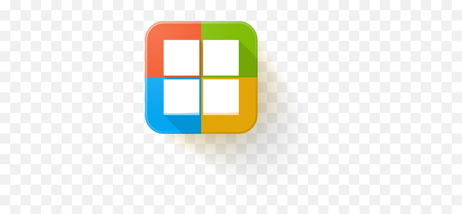 Microsoft Logo Icon - Vertical Emoji,Microsoft Logo