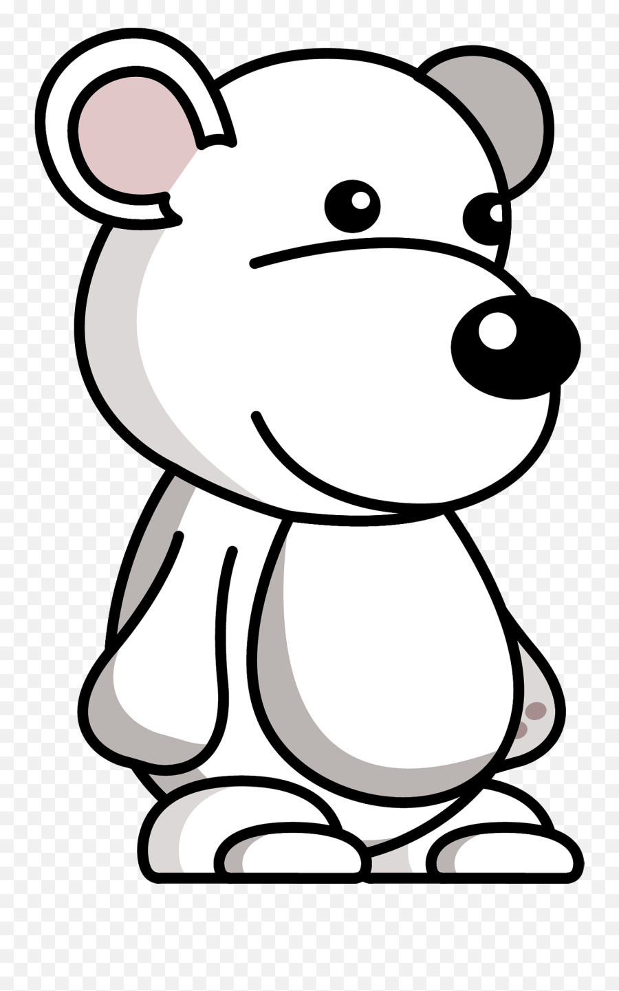 White Bear Toy Clipart Free Download Transparent Png - Dot Emoji,Toy Clipart
