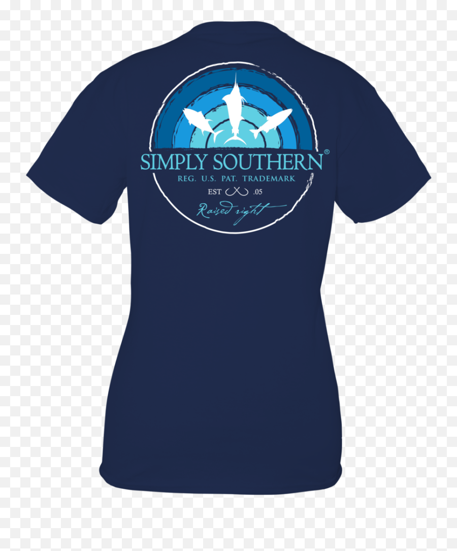 Simply Southern Fish Sky Unisex Short - For Adult Emoji,Simply Southern Logo