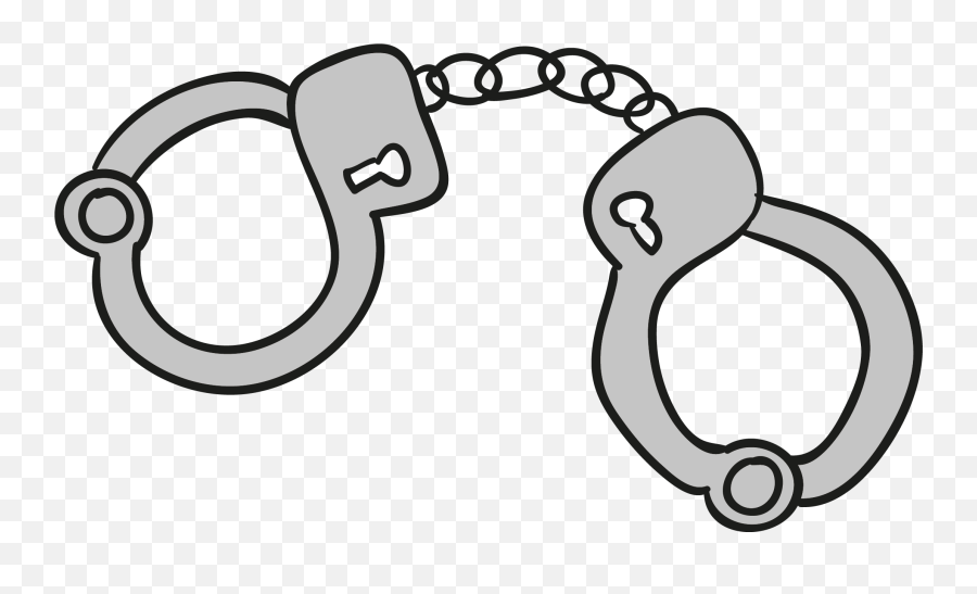 Handcuffs Png - Handcuffs Drawing Easy Emoji,Handcuffs Clipart