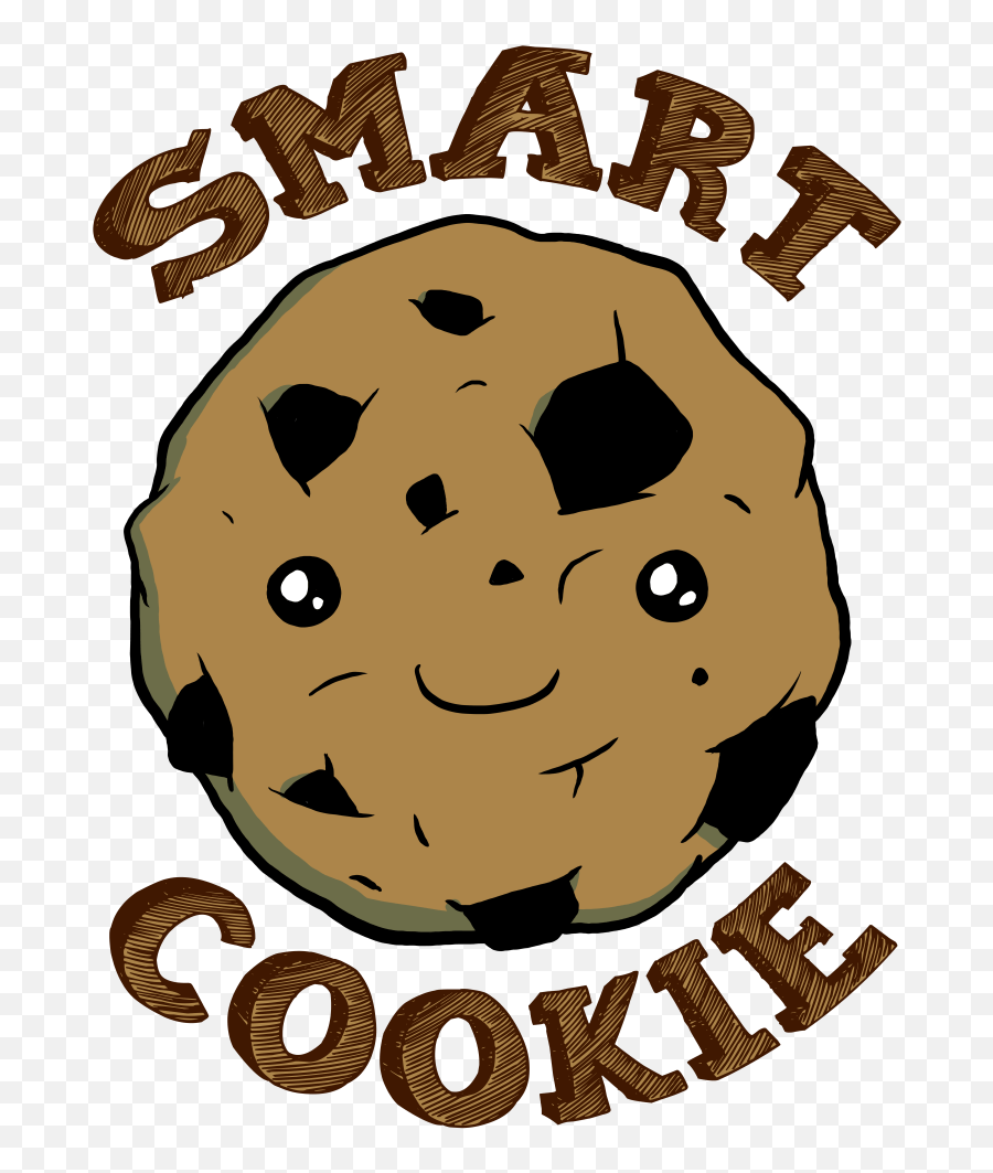 Cartoon Cookie Png - Smart Cookie Clipart Transparent Printable Smart Cookie Clipart Emoji,Cookie Clipart
