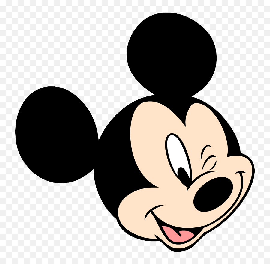 Best Mickey Mouse Clipart - Mickey Mouse Face Png Emoji,Mickey Mouse Clipart