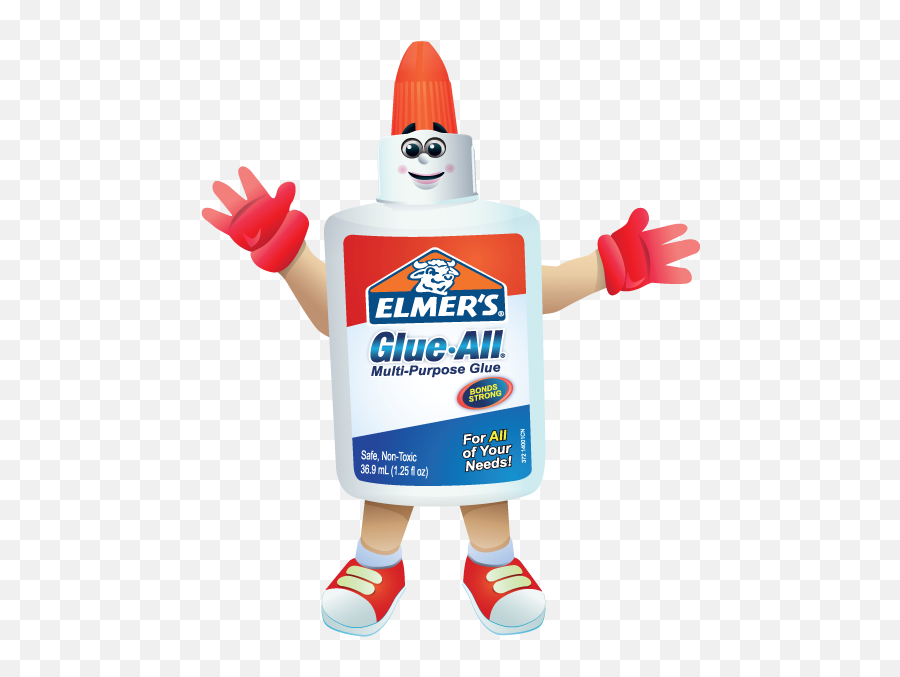 Elmers Slime Squad - Glue Mascot Emoji,Elmer's Glue Logo