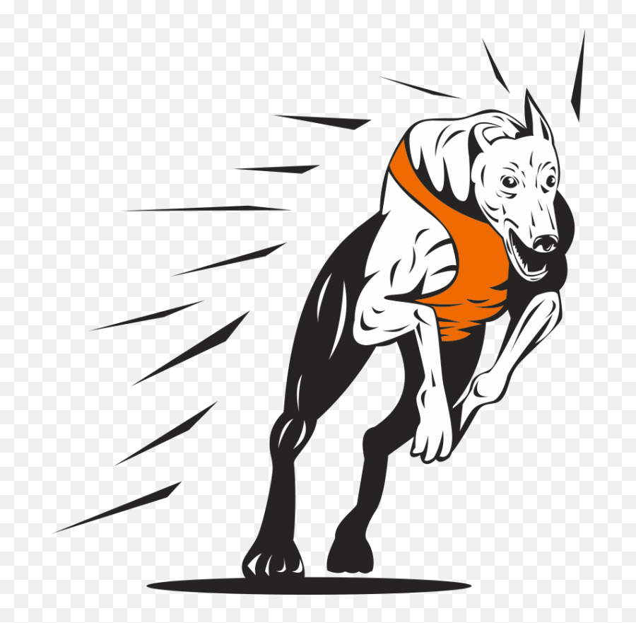 Greyhound Racing Clip Art - Greyhound Dog Logo Emoji,Greyhound Logo