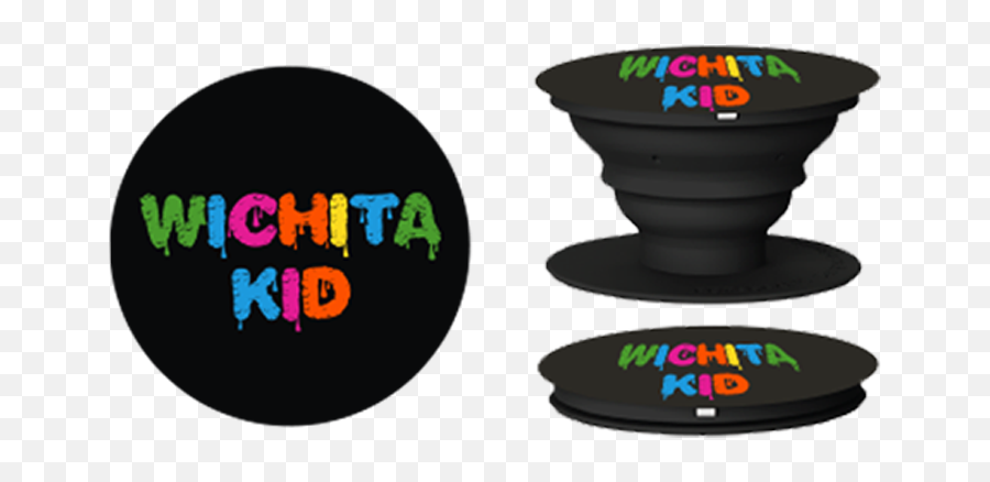 Pop Socket - Wichita Kid Drip Logo Language Emoji,Drip Logo