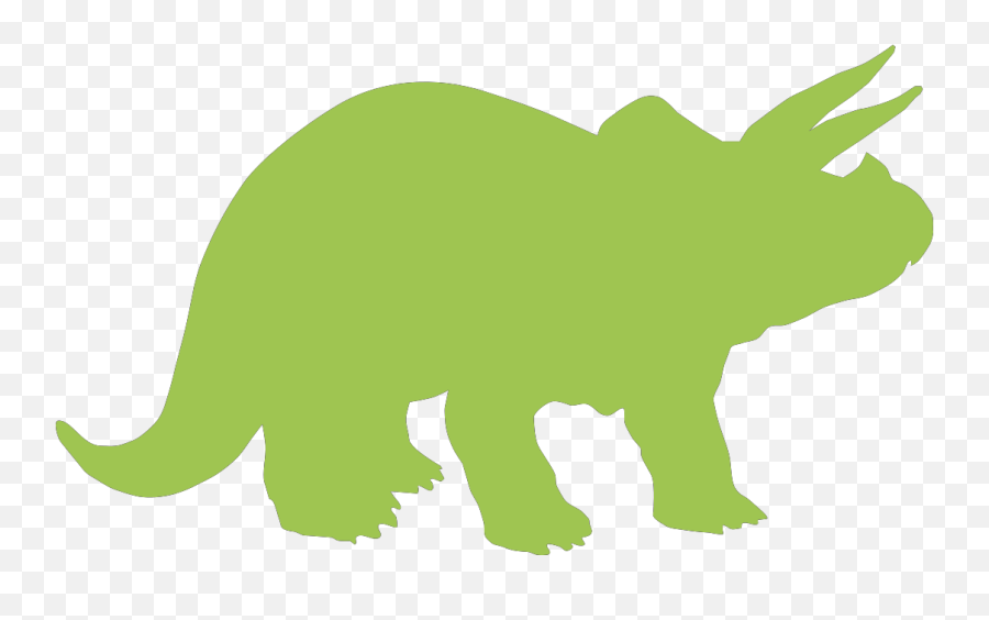 Free Library Dinosaur Triceratop Graphics Illustrations - Green Dinosaur Silhouette Emoji,Dinosaur Silhouette Png