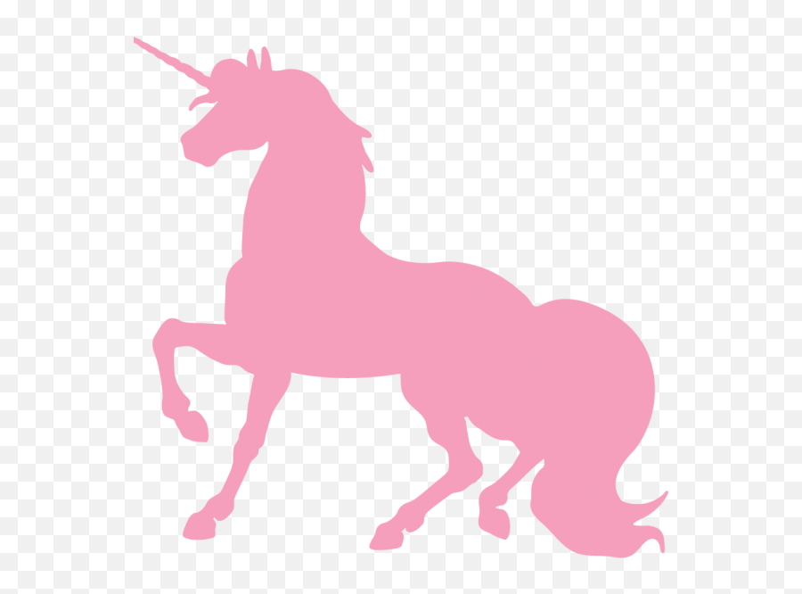 Pink - Unicorn Svg Emoji,Unicorn Silhouette Png