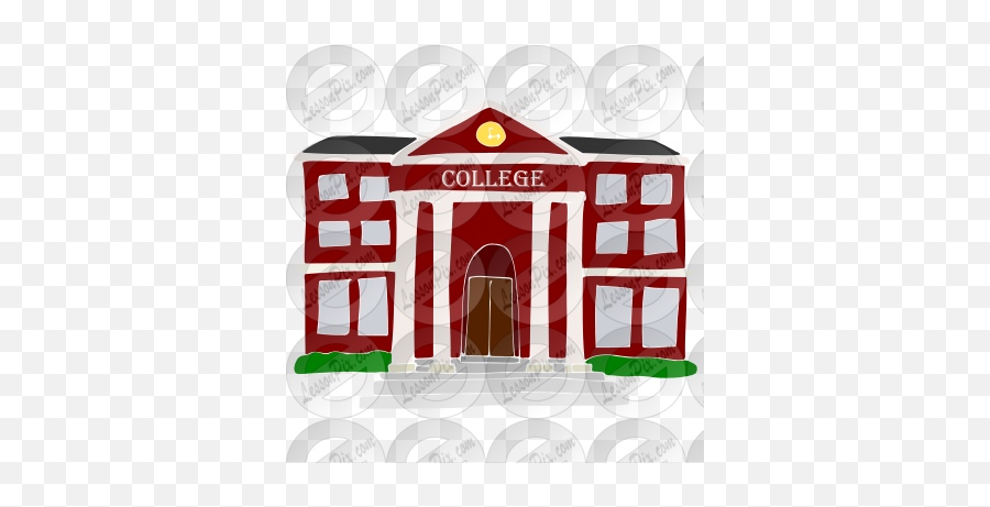 College Stencil For Classroom Therapy - Event Emoji,College Clipart