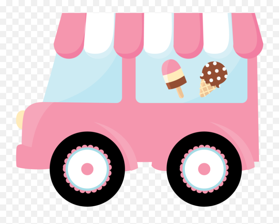 Download Clipart Car Watercolor - Ice Cream Truck Png Full Png Ice Cream Truck Clipart Png Emoji,Vintage Truck Clipart