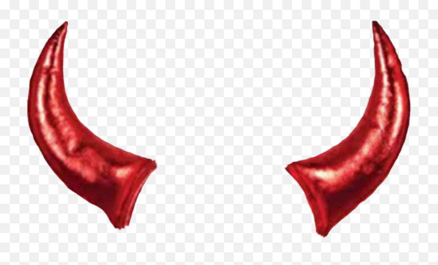 Devil Horns Red Shiny Devilhorns - Realistic Devil Horns Red Devil Costumes For Women Ebay Emoji,Transparent Devil Horns
