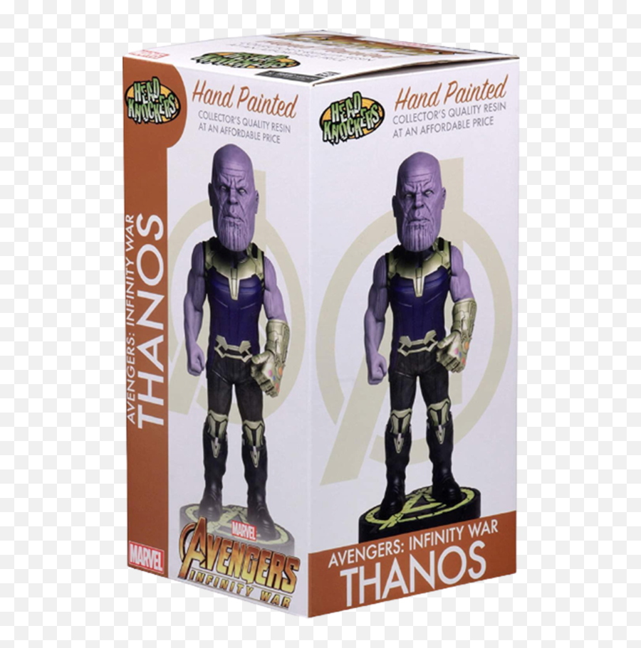 Avengers Infinity War Thanos Bobble - Head Figure 8 Supervillain Emoji,Avengers Infinity War Png
