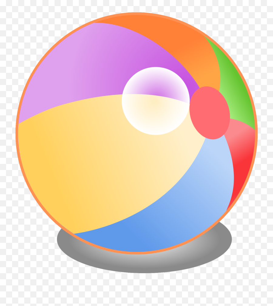 Beachball V Png Svg Clip Art For Web - Download Clip Art Betangel Emoji,V Clipart