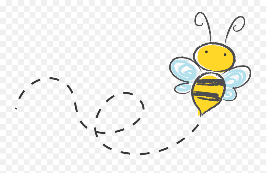 Library Of Free Bee Banner Freeuse - Transparent Bee Clipart Emoji,Bee Clipart